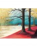 Painting By Varsha Ahirwal- Walk by the Lake